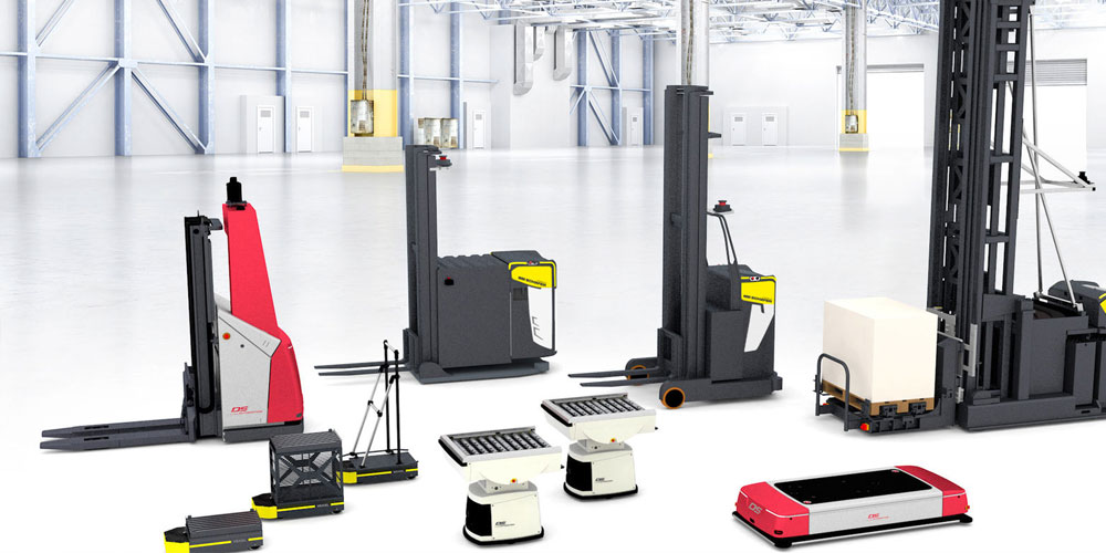 Применение Cobots и AGV